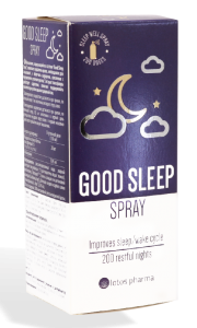 Goodsleep spray zem mēles izsmidzināms līdzeklis ātrākai iemigšanai